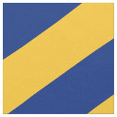 青と黄色のパタストライプのーン ファブリック (クローズアップ)