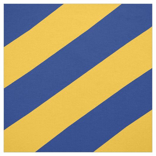 青と黄色のパタストライプのーン ファブリック (見本)