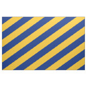 青と黄色のパタストライプのーン ファブリック (ファットクウォーター)