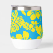 青と黄色のピンクのビキニ模様 (右面)