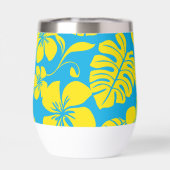 青と黄色のピンクのビキニ模様 (背面)