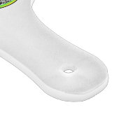 青と黄色のマカオの鳥の漫画イラストレーション カッティングボード (角)