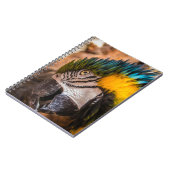 青と黄色のマカオポートレート ノートブック (左側)