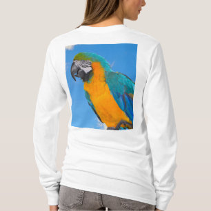青と黄色のマカオ Tシャツ