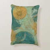 青と黄色の円 アクセントクッション (裏面(縦))