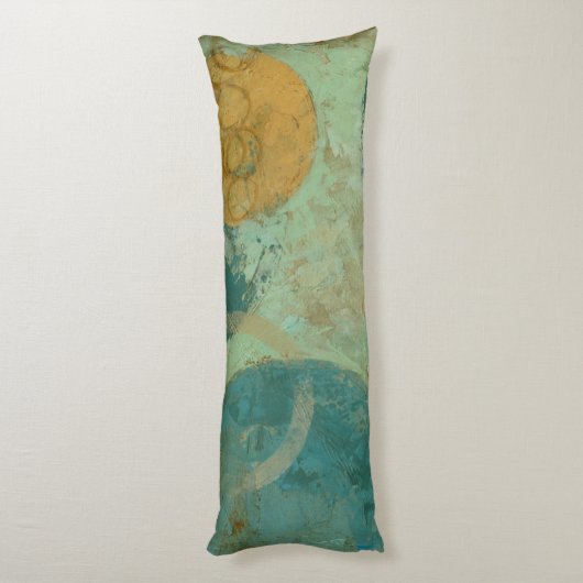 青と黄色の円 ボディピロー (裏面 (縦))