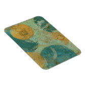 青と黄色の円 マグネット (右側)