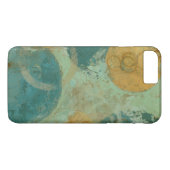 青と黄色の円 Case-Mate iPhoneケース (裏面(横))