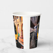 青と黄色の列車（ニューヨーク） 紙コップ (右)
