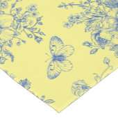 青と黄色の国フランスのの短いテーブルランナー ショートテーブルランナー (コーナー)