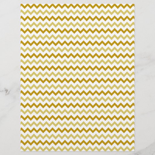 青と黄色の山形の両側紙 (裏面)