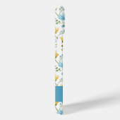青と黄色の水彩野の花の名前 Case-Mate iPhoneケース (裏面 / 右)