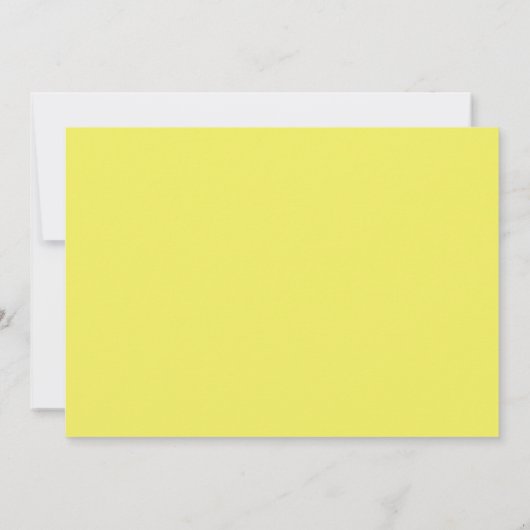 青と黄色の水玉模様オ男の子ベイビーシャワー 招待状 (裏面)