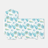 青と黄色の海の生航海の活 フェイバーボックス (折り畳みなし)