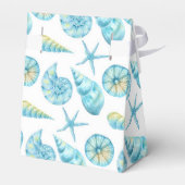 青と黄色の海の生航海の活 フェイバーボックス (裏面サイド)