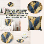 青と黄色の羽砂岩コースター コースター