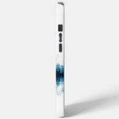 青と黄色の街並みアーバンパノラマ Case-Mate iPhoneケース (裏面 / 左)