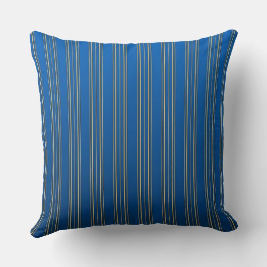 青と黄 クッション (裏面)