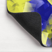 青と黄 マウスパッド (コーナー)