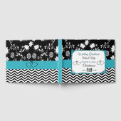 青と黒のハート結婚ズの本 ゲストブック (全面)