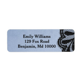 青と黒のレエレガントース ラベル