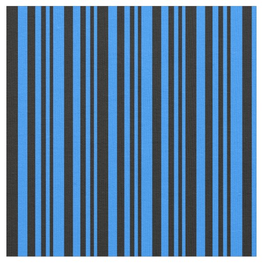 青と黒の色のストライプパターン ファブリック (クローズアップ)