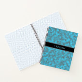 青と黒の雲 ノートブック (内部)