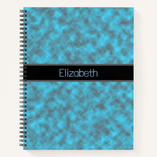 青と黒の雲 ノートブック (正面)