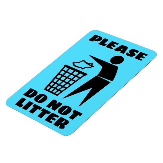 青と黒を落とさないでくカスタマイズれ マグネット (左側)