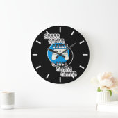 青と黒ゲーマー |ビデオコントローラ ラージ壁時計 (ホーム)