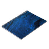 青と黒絵画の ノートブック (左側)