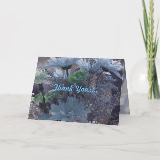 青によってはサンキューカードが開花します サンキューカード