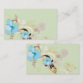 青によっては名刺が開花します 名刺 (正面/裏面)