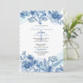 青によっては招待状が開花します 招待状 (スタンド正面)