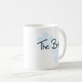 青によっては花嫁が開花します コーヒーマグカップ (正面右)