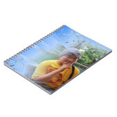 青によってカスタマイズノート ノートブック (左側)