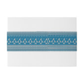 青によって編まれる背景 招待状ベリーバンド (裏面例)