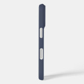 青にオレンジを突き付ける不気味なモノグラム Case-Mate iPhoneケース (裏面 / 右)
