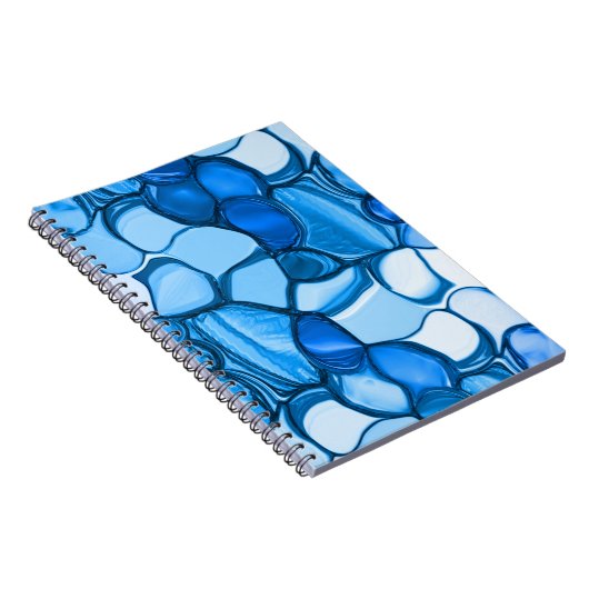青に似た色合いの石のよう王室のに丸い ノートブック (右側)
