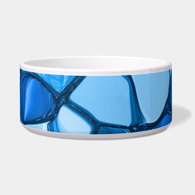 青に似た色合いの石のよう王室のに丸い ボウル (正面)