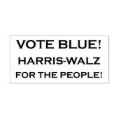 青に投票! ラバースタンプ (インプリント)