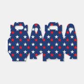 青に浮かぶ愛国的な模様 フェイバーボックス (折り畳みなし)