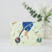 青に、1939年ワッシリー・カンディンスキー著 ポストカード (スタンド正面)