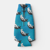 青のアンテーター ボトルクーラー (裏面)