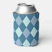 青のアーガイルヴィンテージ 缶クーラー (缶裏面)