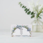 青のアーチ忘れ私Nots 名刺 (スタンド正面)