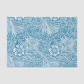 青のウィリアム・モリスの芸術及び技術のティッシュペーパー 薄葉紙 (正面)