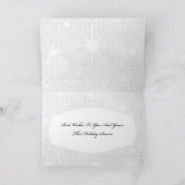 青のクリスマスカードの原稿 シーズンカード (内部)