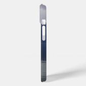 青のグラデーションの神秘的なアラスカの海 Case-Mate iPhoneケース (裏面 / 左)