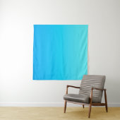 青のグラデーション タペストリー (インサイチュ(横))